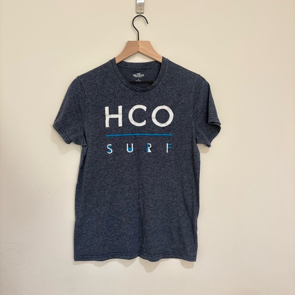 Hollister Other - Hollister Vintage Men's Shirt HCO Surf Embroidered Cool Blue Y2K | Small